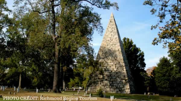 Richmond Hollywood Cemetery Pyramid